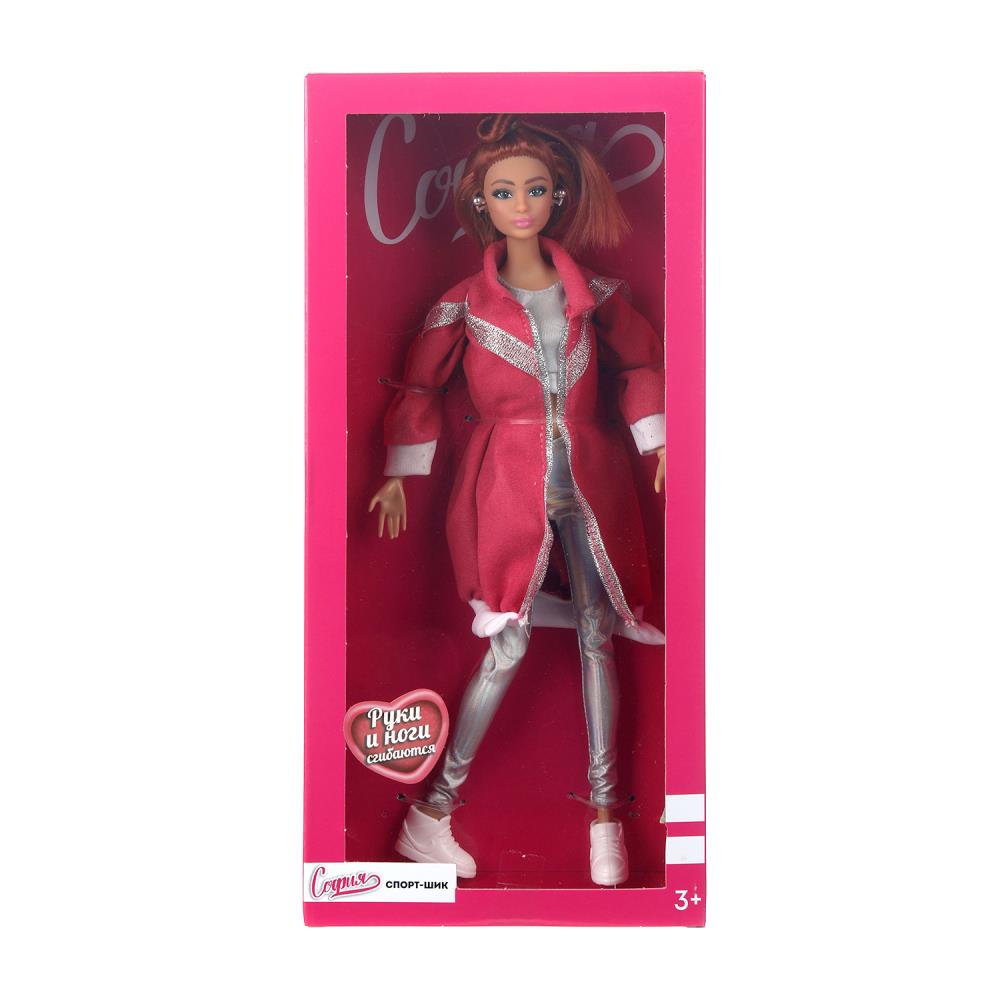 Кукла 29см София, руки и ноги сгиб., кор. КАРАПУЗ в кор.24шт