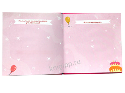 4 АЛЬБОМ ИМЕНИННИЦЫ. У МЕНЯ ДЕНЬ РОЖДЕНИЯ. АПРЕЛЬ