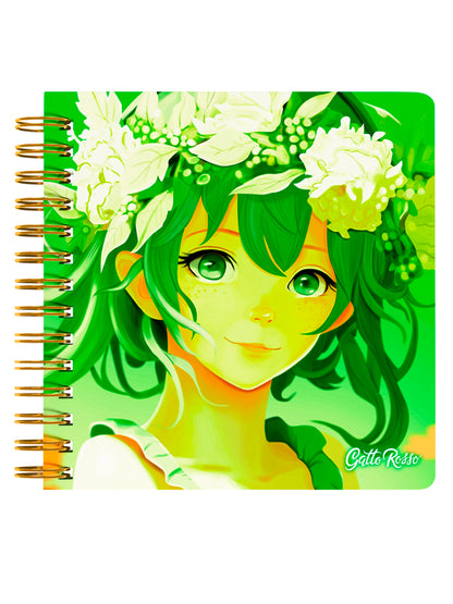 Gatto Rosso. СКЕТЧБУК на гребне. НЕВИННОСТЬ