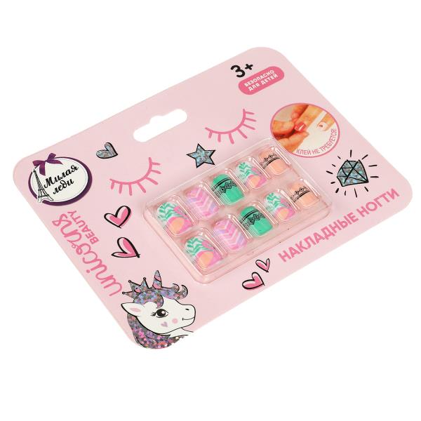 Накладные ногти МИЛАЯ ЛЕДИ в кор.12*24шт