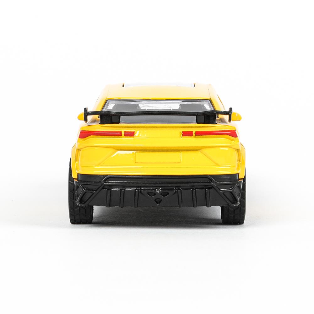Машина металл свет-звук lamborghini urus 12см,св/зв, двер.инерц.,кор. Технопарк в кор.2*48шт