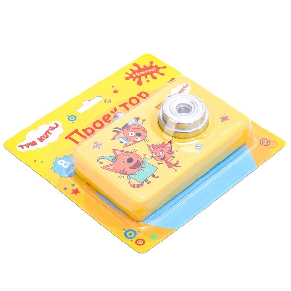 Проектор-фотоаппарат, 8 кадров Три Кота , на блисте Умка в кор.180шт