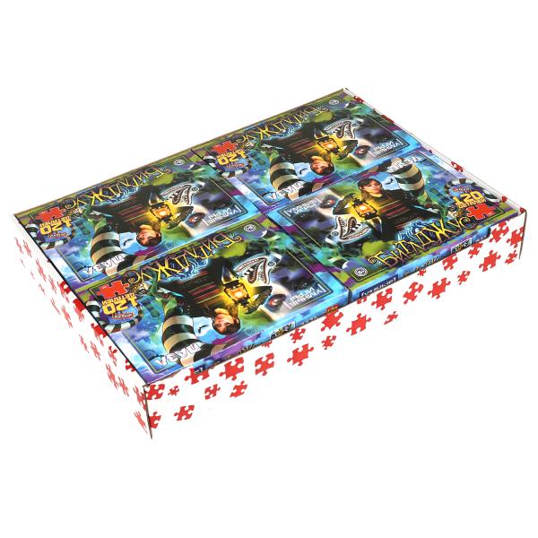 Битлджус. Пазлы классические в коробке. 120 деталей. 180х130х25 мм. Умные игры в уп.8шт в кор.8уп