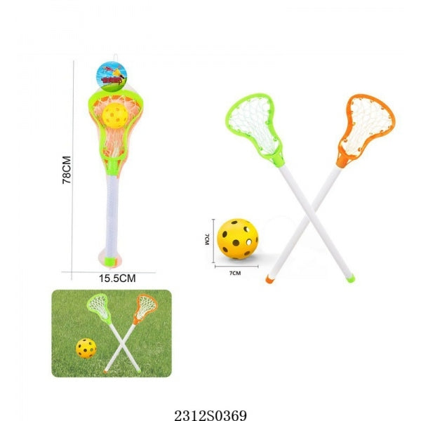 Набор для инры в мяч с ракетками, в ассорти. в пак. в кор.48шт