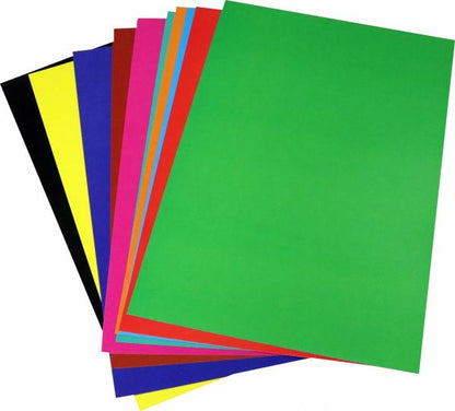 Набор цв. картона лакированный Мозаика 10л 10 цв. А4ф