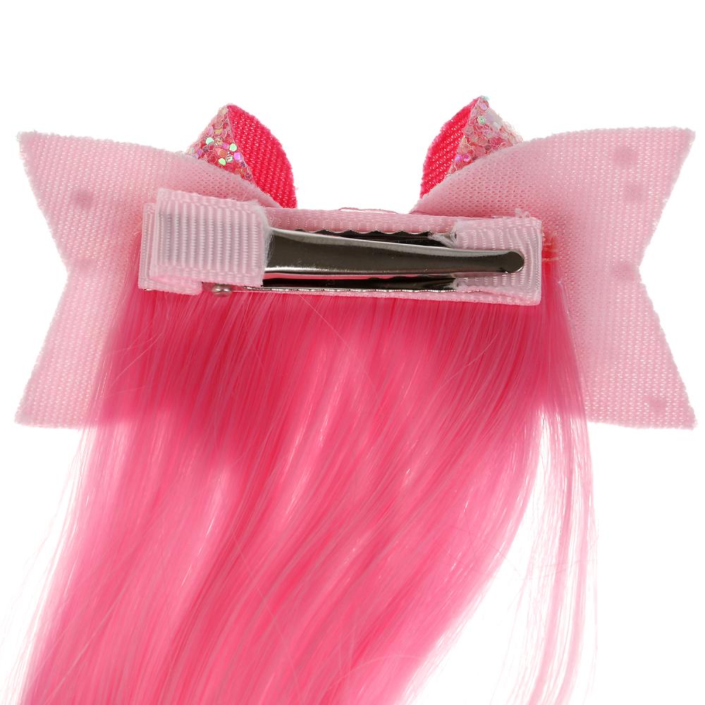 L'accessoire pour le bébé de la SCКАЗОЧНЫЙ ПАТРУЛЬ прядь волос на заколке (rose/голубой) МИЛАЯ ЛЕДИ уп-10шт в kor50up