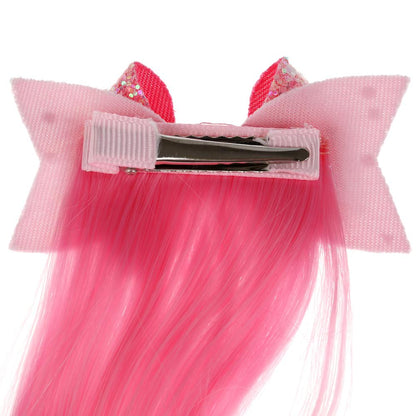 L'accessoire pour le bébé de la SCКАЗОЧНЫЙ ПАТРУЛЬ прядь волос на заколке (rose/голубой) МИЛАЯ ЛЕДИ уп-10шт в kor50up