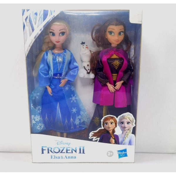 Кукла 29 см Эльза и Анна, руки сгиб, фигурка олафа, кор КАРАПУЗ в кор.2*36шт
