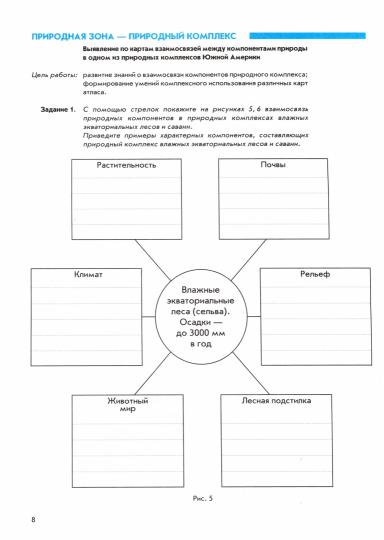 Géographie des matériaux et des océans 7cl [Р/т+к/к]