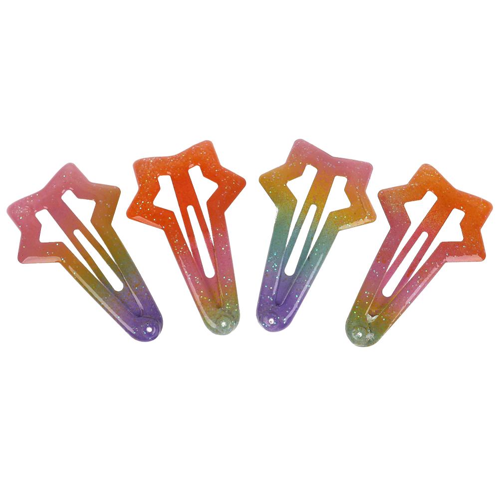 Accessoires pour/devochek СКАЗОЧНЫЙ ПАТРУЛЬ 4 заколки на карт. dans le paquet. МИЛАЯ ЛЕДИ уп-10шт в кор.100уп