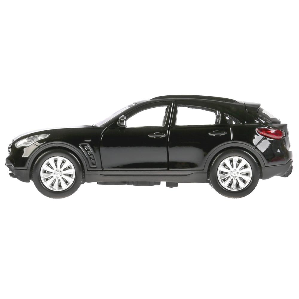 Машина металл "INFINITI QX70", длина 12см, открыв. двери, инерц, черный в кор Технопарк в кор.2*36шт
