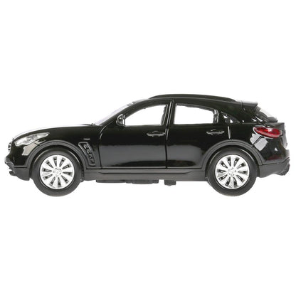 Машина металл "INFINITI QX70", длина 12см, открыв. двери, инерц, черный в кор Технопарк в кор.2*36шт