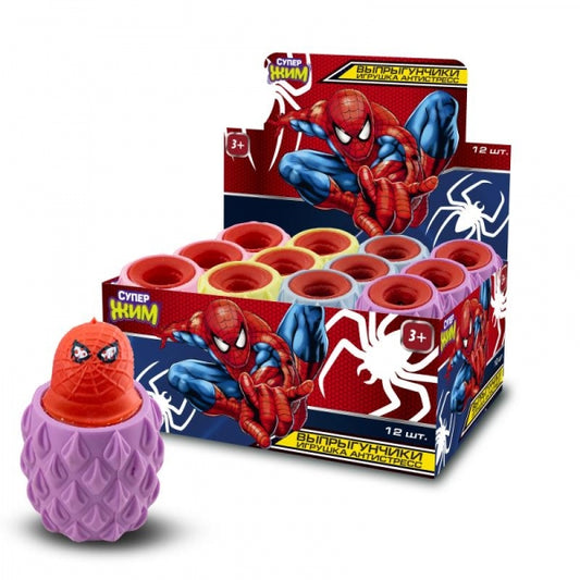 Антистресс выпрыгунчик, дисплей Супер Жим уп-12шт в кор.12уп