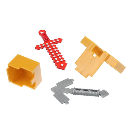 Конструктор фигурка мой мир с аксессуарами Город мастеров в кор.120шт