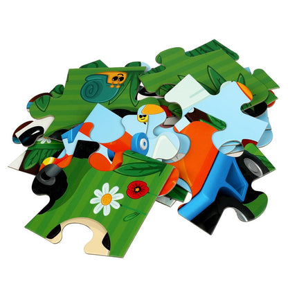 Грузовичок Лёва. Макси-пазлы в большой коробке. 24 détails. 355х240х35 mm. Умные игры в кор.20шт