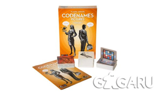 GaGa. Наст. игра "Кодовые имена" Картинки (оранжевая) станд. размер арт.GG051 РРЦ 1390 руб.