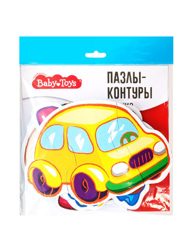 Puzzles «Игрушки», 6 figurines, jouets pour bébé (мягкие)