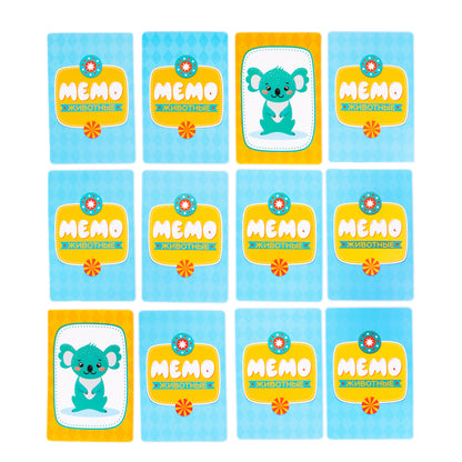 Игра настольная "МЕМО" Животные. Серия АКТИВ time