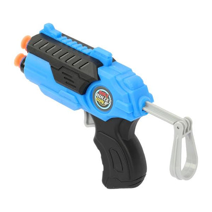 Бластер ЧЕЛОВЕК-ПАУК мягкие пули, фигурка, блист.29*19*4 см - в кор.2*84шт