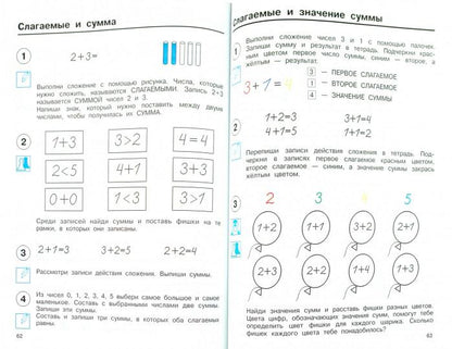 Математика 1кл ч1 [Учебник](ФГОС ) ФП