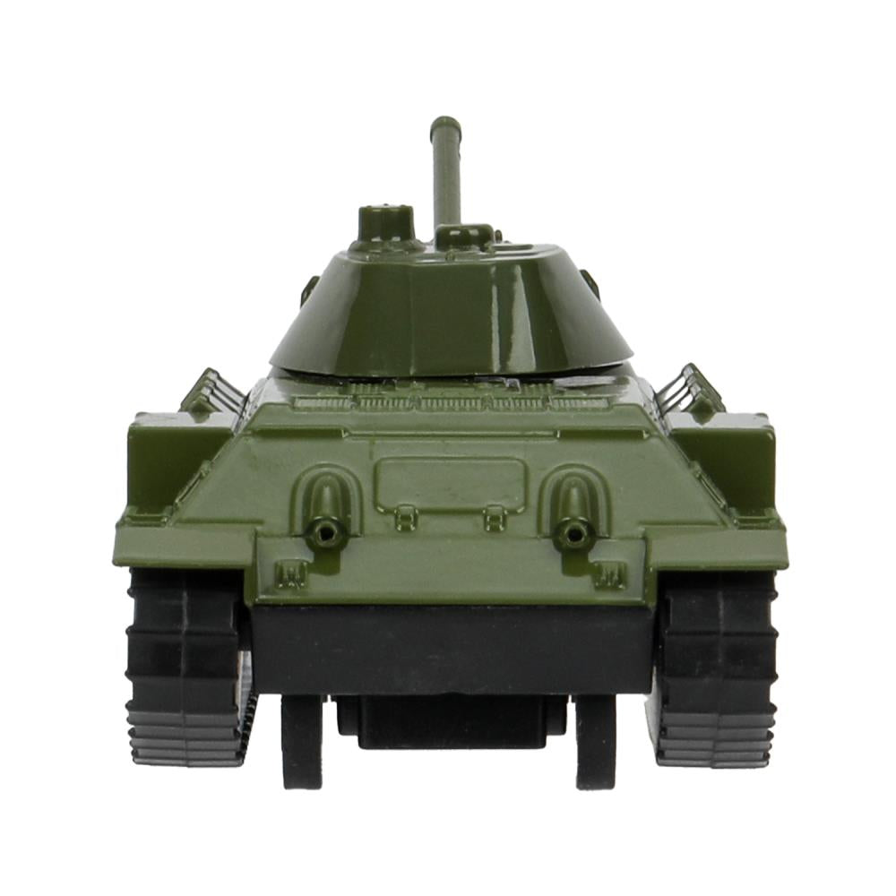 Машина металл УРАЛВАГОНЗАВОД Т-90 ТАНК Т-34 12 см,зеленый,звезда, кор. Технопарк в кор.2*32шт