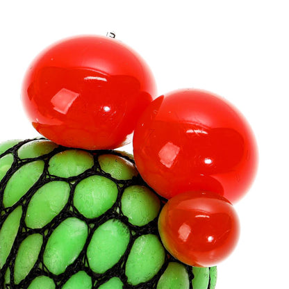 Игрушка жмяка мяч в сетке 6см, цвет в сборе, свет 12шт Супер Жим уп-12шт в кор.6уп