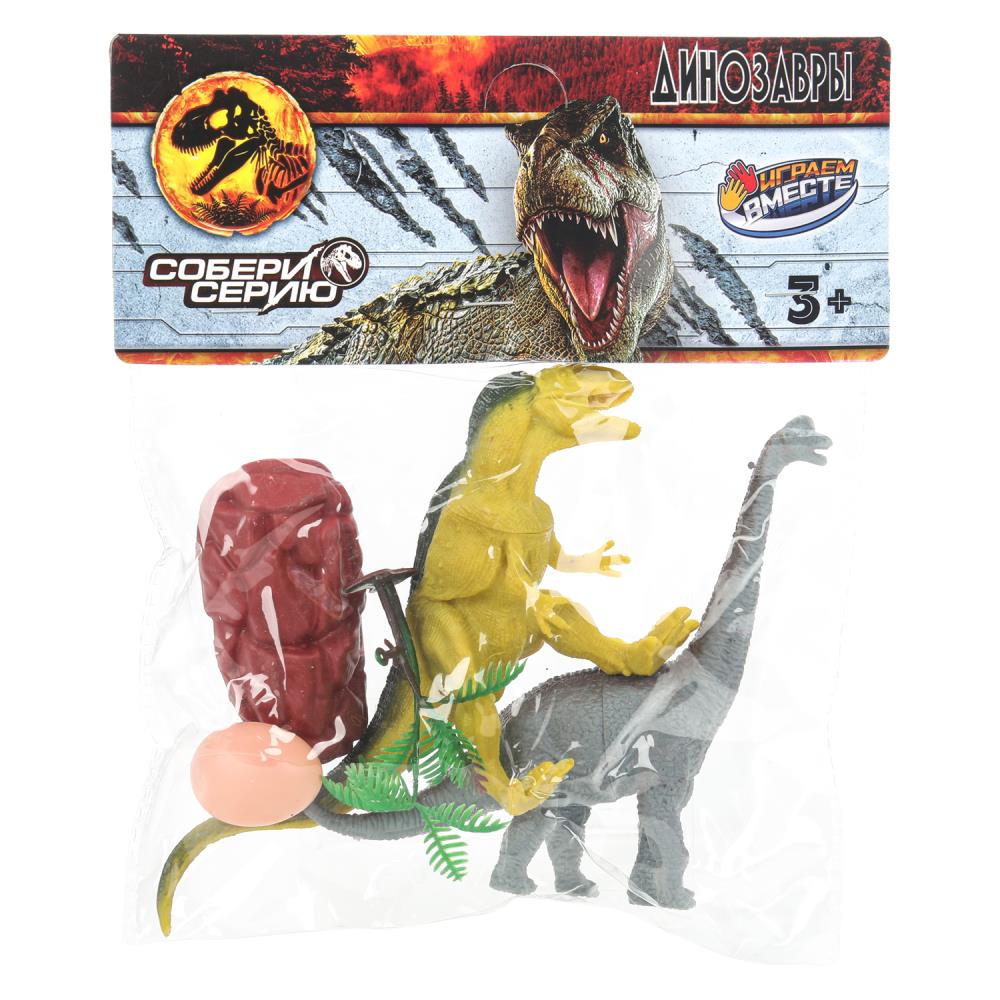 Jeu de plastique ДИНОЗАВРЫ 2 pièces/paquet, plus de ИГРАЕМ ВМЕСТЕ в кор.2*96наб