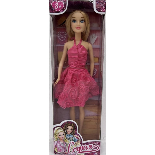 Кукла 29см София, бесшарнирная, кор КАРАПУЗ в кор.24шт