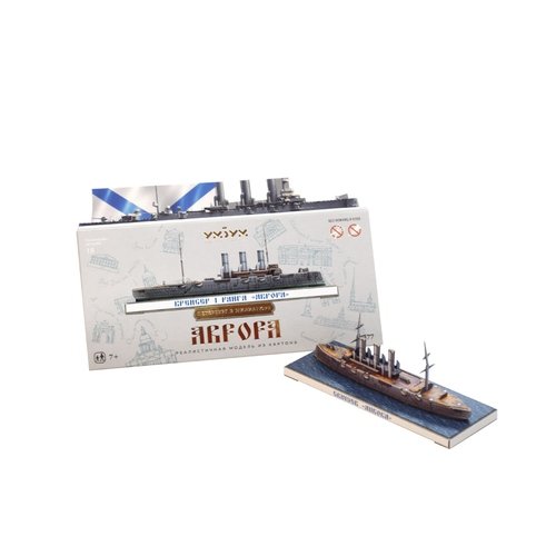 УмБум477 "Крейсер 1 ранга "Аврора" Санкт-Петербург в миниатюре
