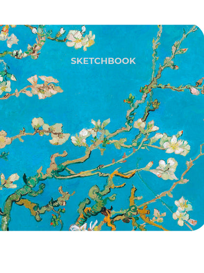 MyArt. СКЕТЧБУК "Ван Гог Премиум" Цветущие ветки миндаля