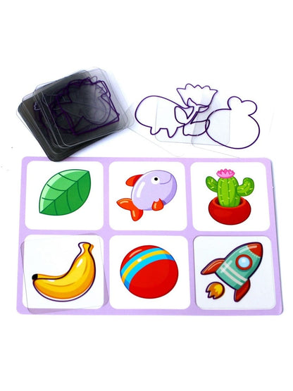 ЛОТО ПЛАСТИК "КОНТУРЫ" СЕРИЯ 10КОР ПЛАСТИК в кор.14шт