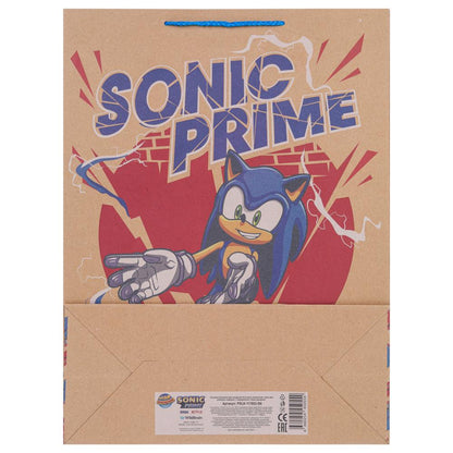 Paquet de bricolage Sonic Sonic, xl 33,5*45*15 cm, sac de transport en cor.5*12 pouces