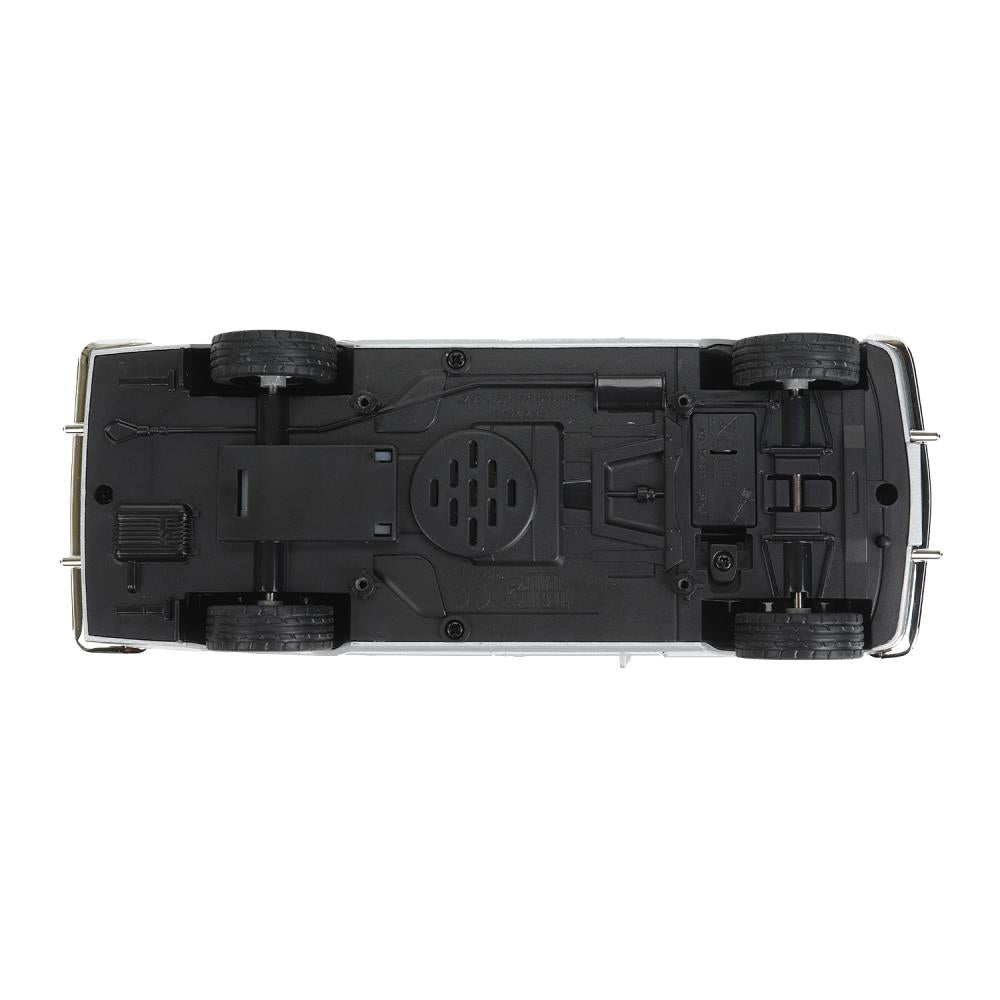 ГАЗ 2401 свет-звук 19,7 см, дв, кепка, сумка, ин, серый Технопарк в кор.2*24шт