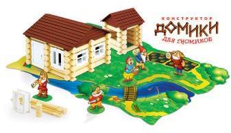 Конструктор "Домики для гномиков" Тип1                      300х154х50-1 шт          370х340х260-коробка