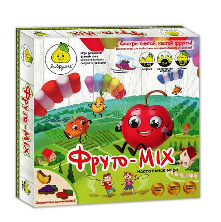 ЯиГрушка. 12254 Настольная игра "Фруто-MIX" 2.0