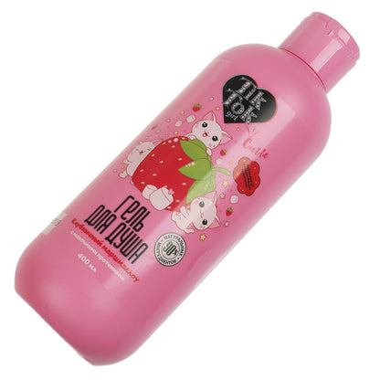 Gel pour la douche du club de martellou, 400 ml, Cutie TIK TOK GIRL, en cor.6 parties