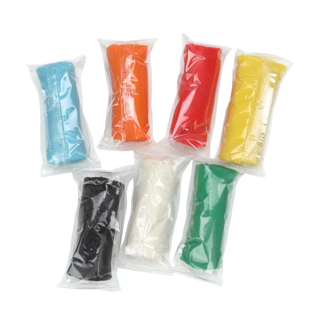 Multiart тесто для лепки СИНИЙ ТРАКТОР 7 цв. 30 гр МУЛЬТИ АРТ в кор.24шт