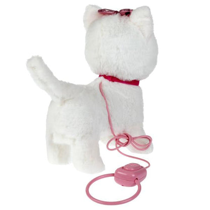 Интерактивная кошка Фиса 22см с пультом-поводком, озвучена МОЙ ПИТОМЕЦ в кор.12шт