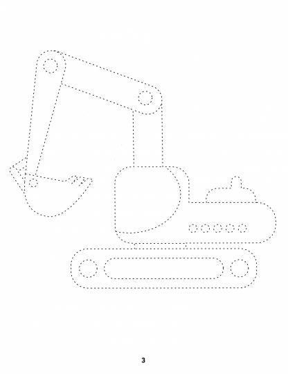 Транспорт: обведи и раскрась: книжка-раскраска