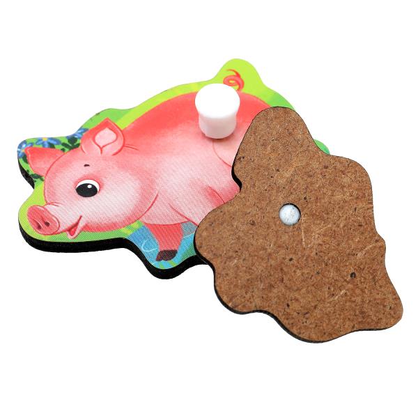 Игрушка деревянная в пленке Буратино в кор.12шт