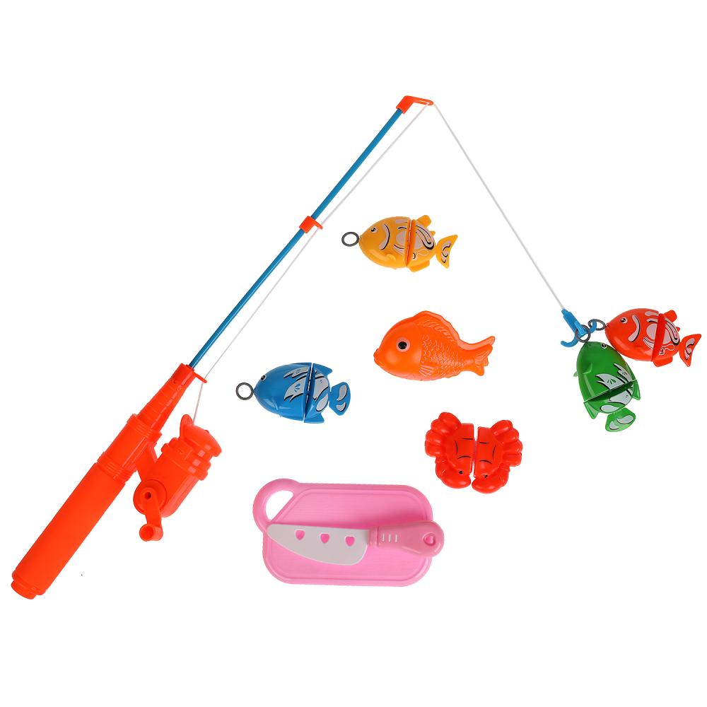 Игра рыбалка "Ми-ми-мишки" на карт., 17*61*5см ТМ "ИГРАЕМ ВМЕСТЕ" в кор.2*36шт