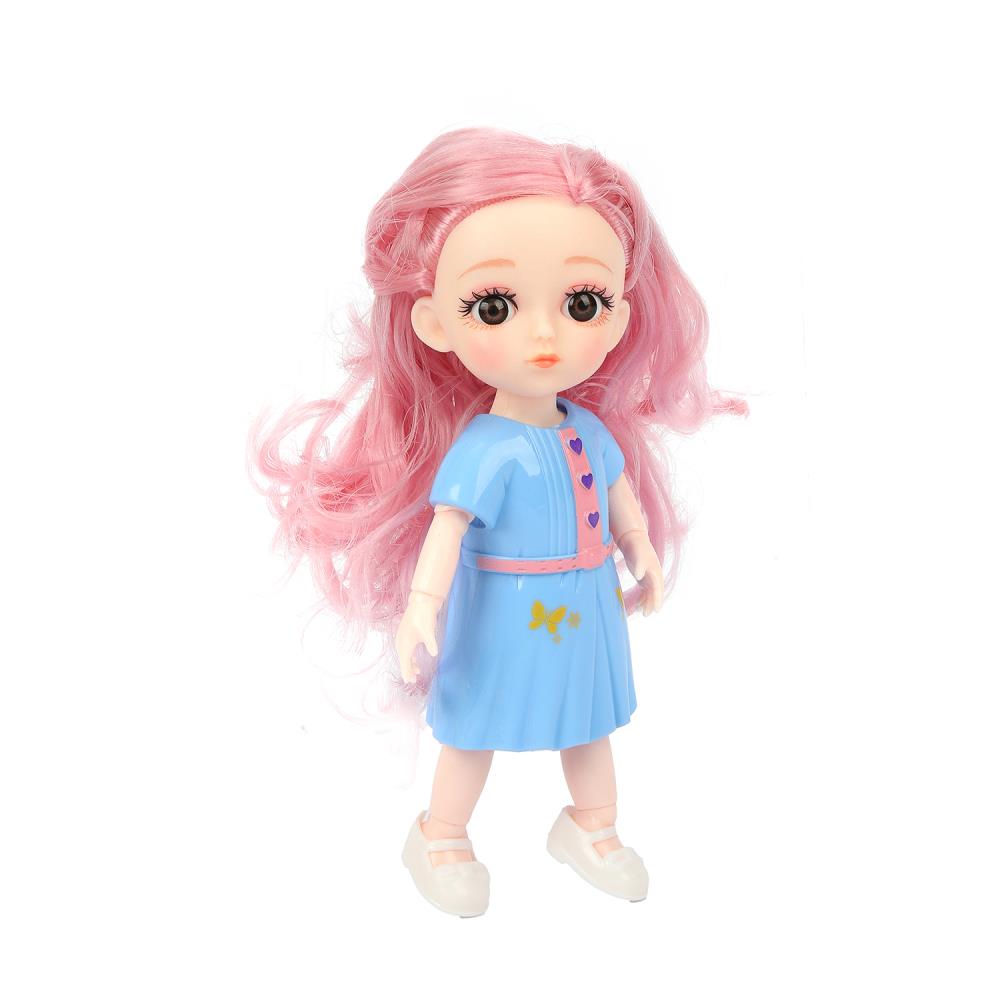 Fille 15 cm, anime, accessoires 2 pièces, dans un paquet LIKEE GIRL en cor.2*144 pièces