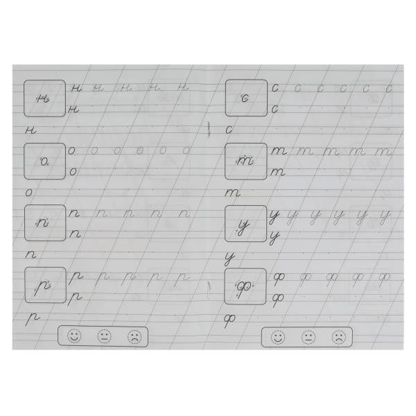 Пишем строчные буквы. Жукова М.А. Propriétés classiques. 145х210мм. Скрепка. 8 pièces. Умка в кор.100шт