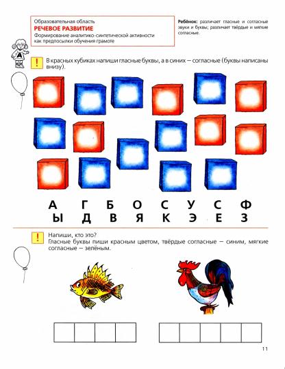 Тесты для детей 6 лет