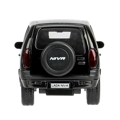 Machine en métal LADA NIVA pour 12 cm, double, bagage, acier, noir, cor. Parc technologique dans le cor.2*36шт