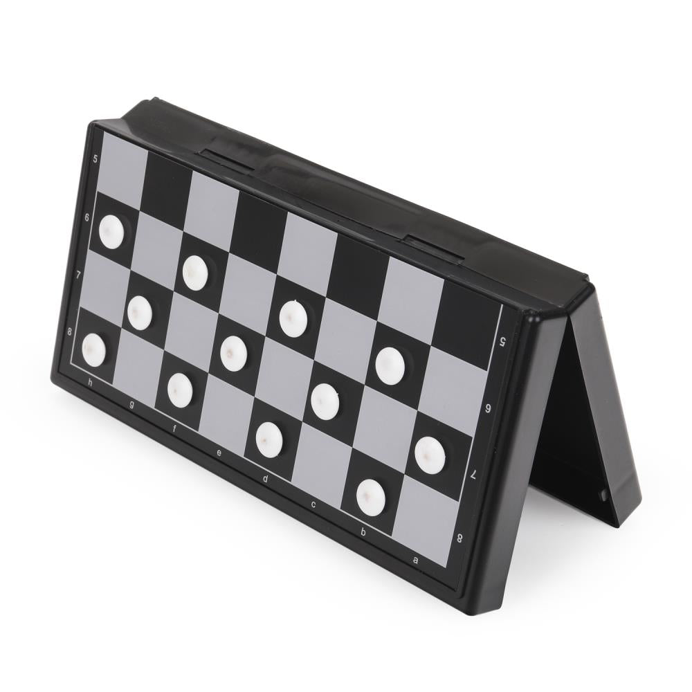 Шашки магнитные коробки 20*8*3 см ИГРАЕМ ВМЕСТЕ в кор.2*72шт