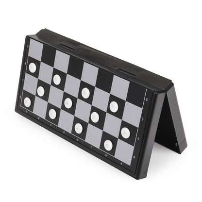 Шашки магнитные коробки 20*8*3 см ИГРАЕМ ВМЕСТЕ в кор.2*72шт