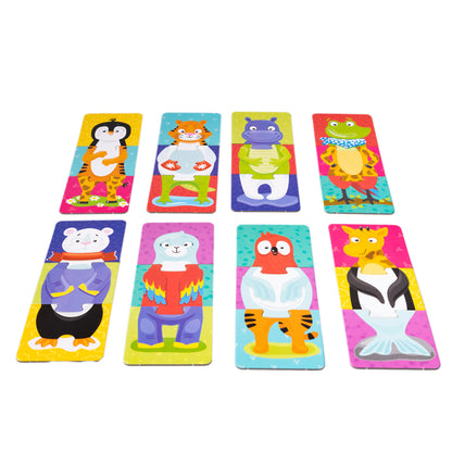 Пазлы тройные "Забавные зверюшки" 24 эл Jouets pour bébé (макси)