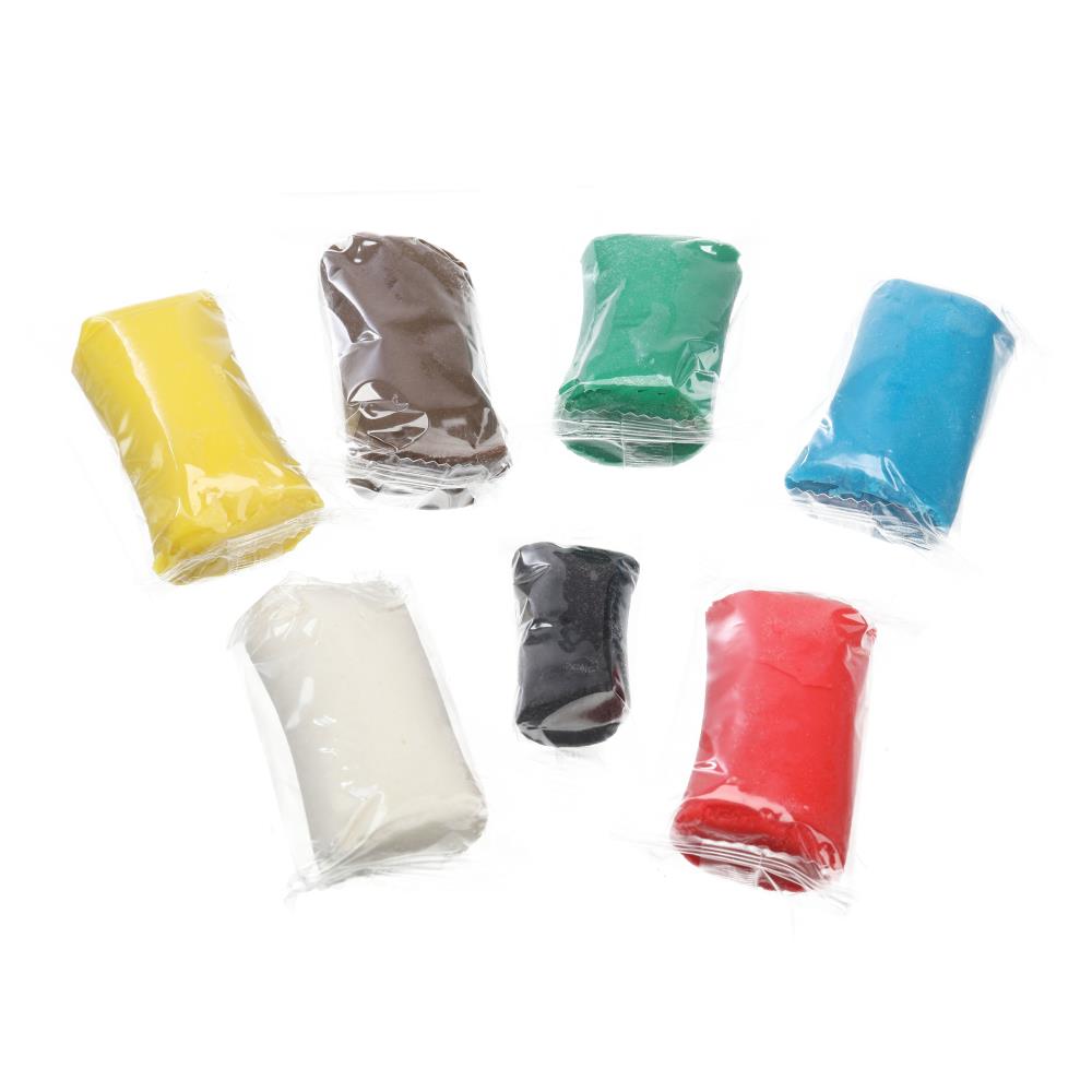 Набор с тестом для лепки и формочками Чебурашка вкусняшки для чебурашки МУЛЬТИ АРТ в кор.8шт