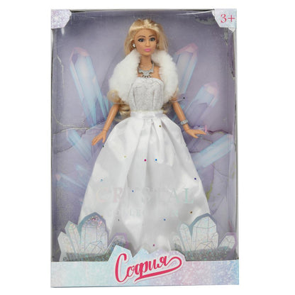 Кукла 29см София, руки и ноги сгиб., акс, кор КАРАПУЗ в кор.24шт